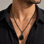 Druzy Teardrop Chain