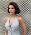 Esha Gupta in Celestial CZ Necklace