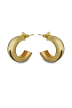 Luna Pair- Black Enamel Earring & Ring