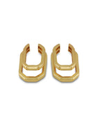 Ellipse Gold Earrings