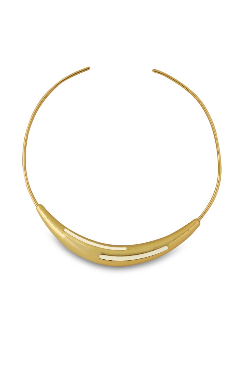 Serene Set- White Enamel Earring & Neckpiece