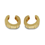 Varnika Arora Nova Gold Ear Cuffs with intricate design, showcasing elegant gold jewelry for pierced ears.