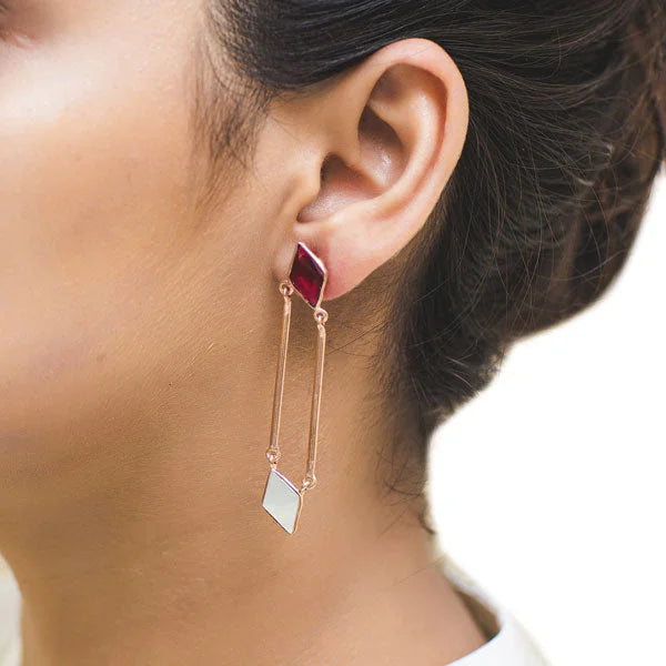 Rakulpreet in Shibin Earrings Secondary image