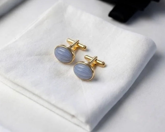Chalcedony Cufflinks Secondary image