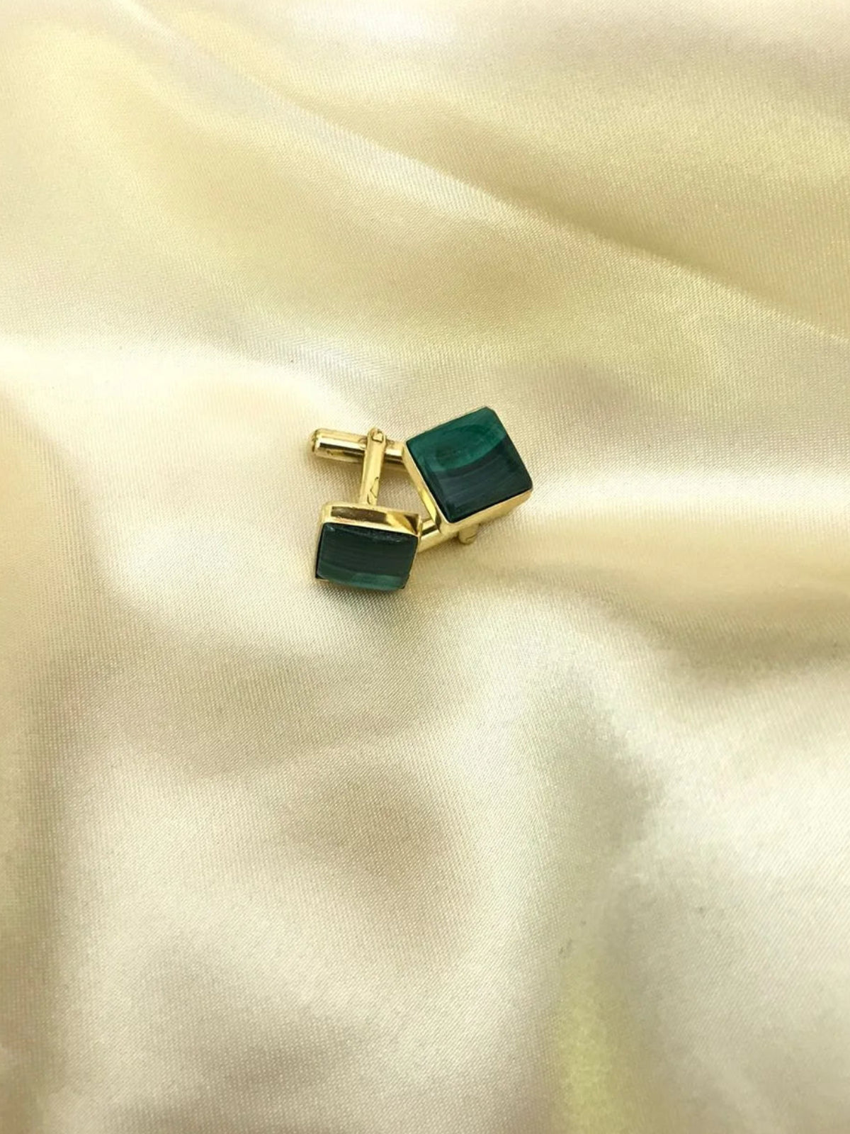 Malachite Cufflinks Secondary image