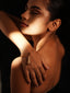 Varnika Arora Pure Motion bracelet featuring sleek silver design with delicate chain and minimalist aesthetic.