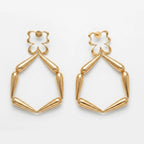 Varnika Arora Pulse Hoop jewelry with intricate design, showcasing a stylish hoop earring on a neutral background.