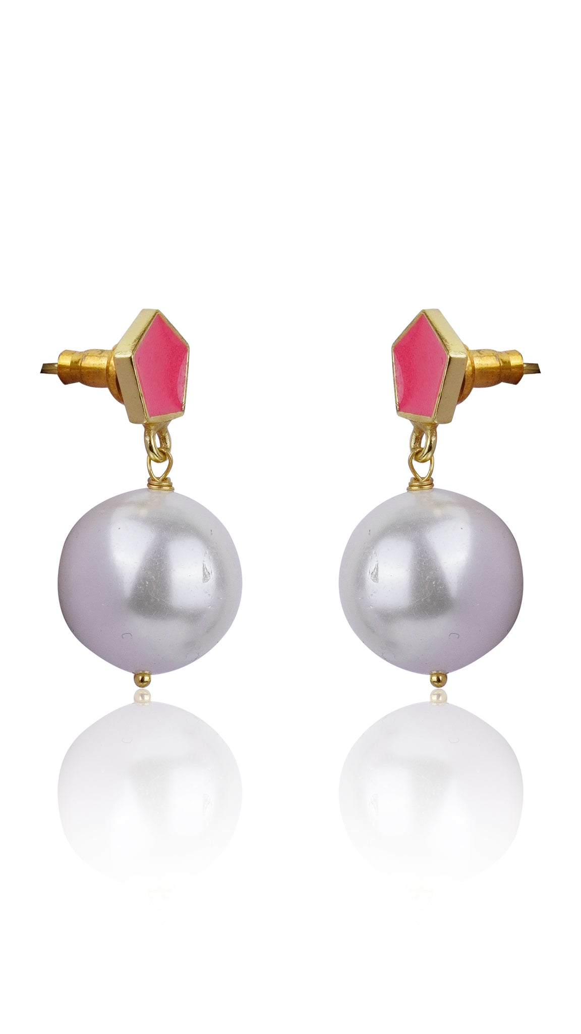 La Fiore - Noir Studs