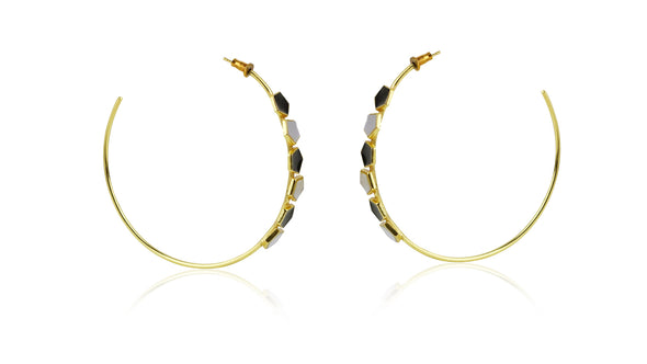 La Fiore - Dahlia Hoops