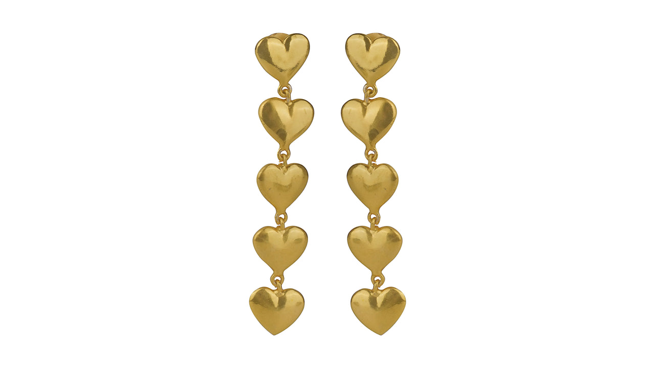 Hearty Layered Earrings
