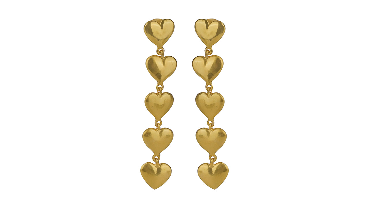 Hearty Layered Earrings