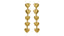 Hearty Layered Earrings