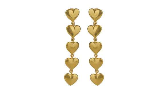 Hearty Layered Earrings