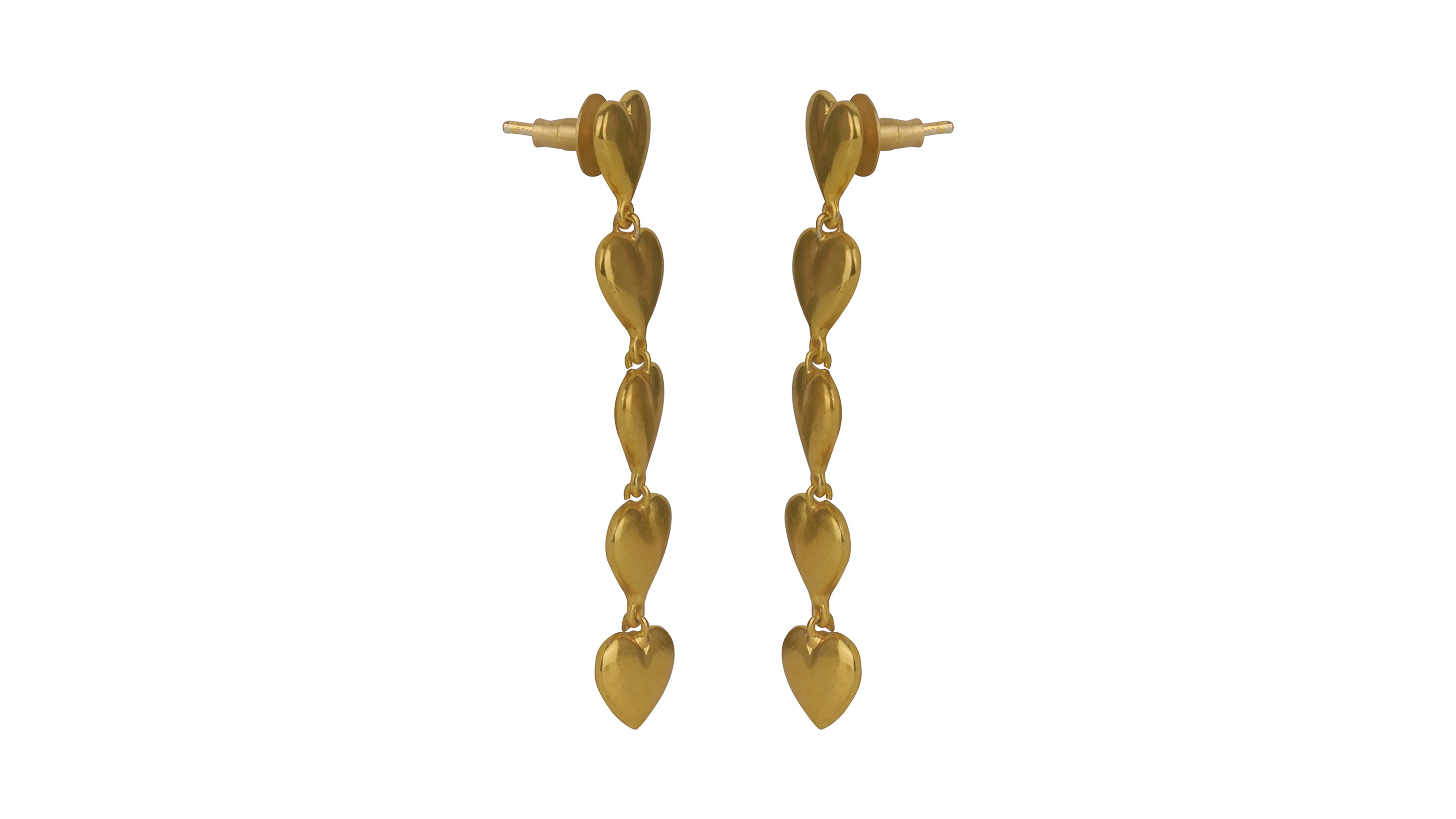 Hearty Layered Earrings