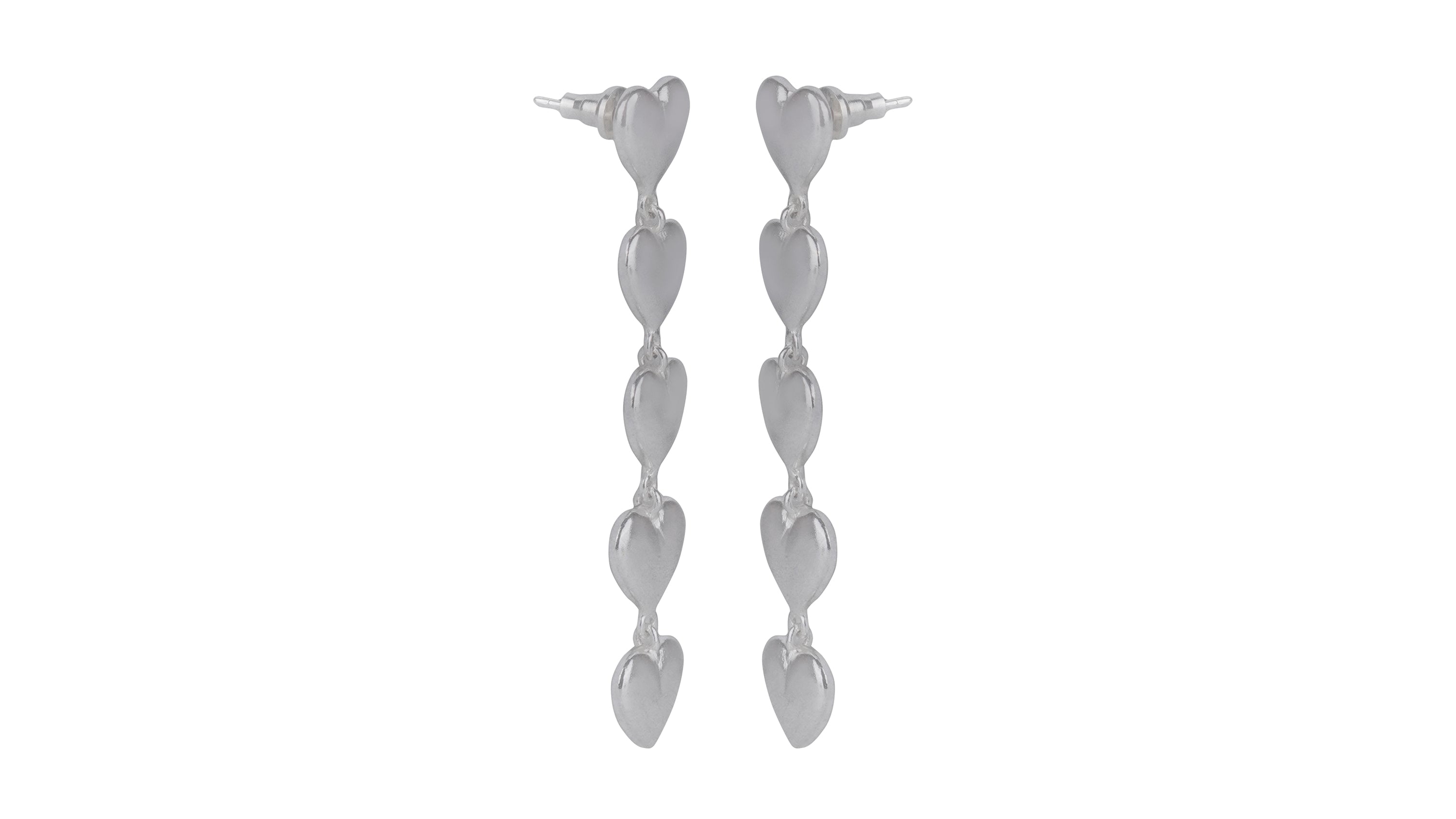 Hearty Layered Earrings