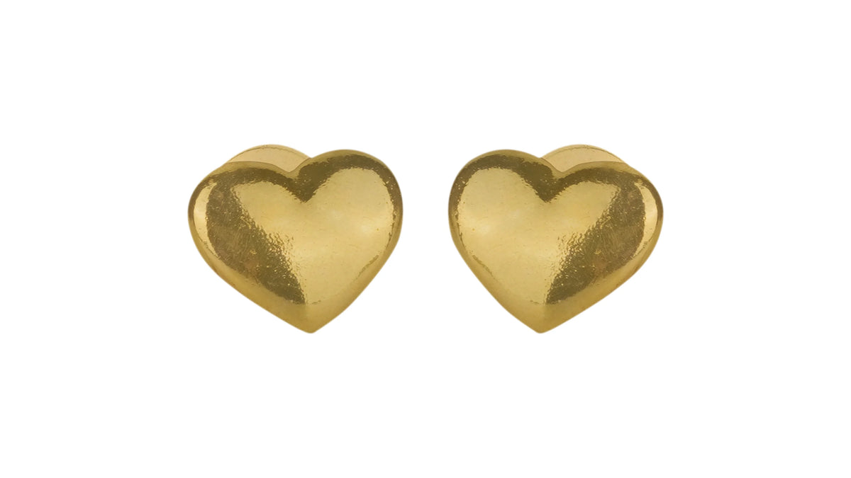 Hearty Gold Studs Main image