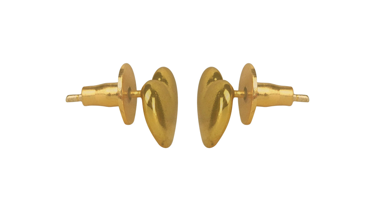 Hearty Gold Studs