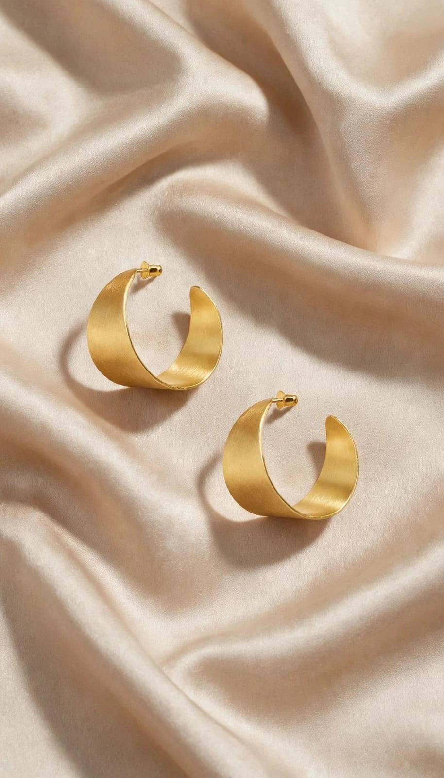 Gold Plated Siphon Hoops Main image