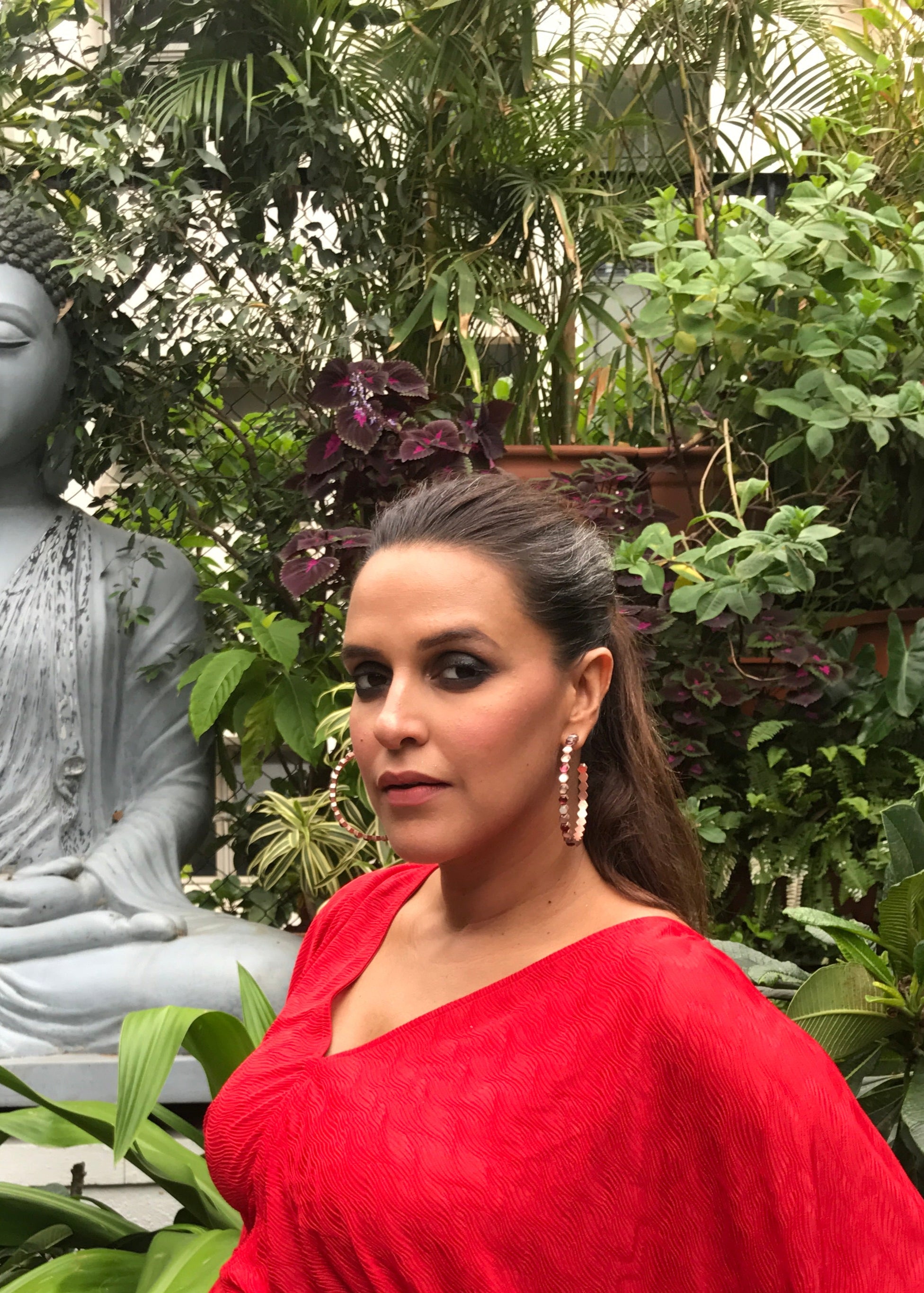 Neha Dupia in Insectopedia Hoops Pink Main image