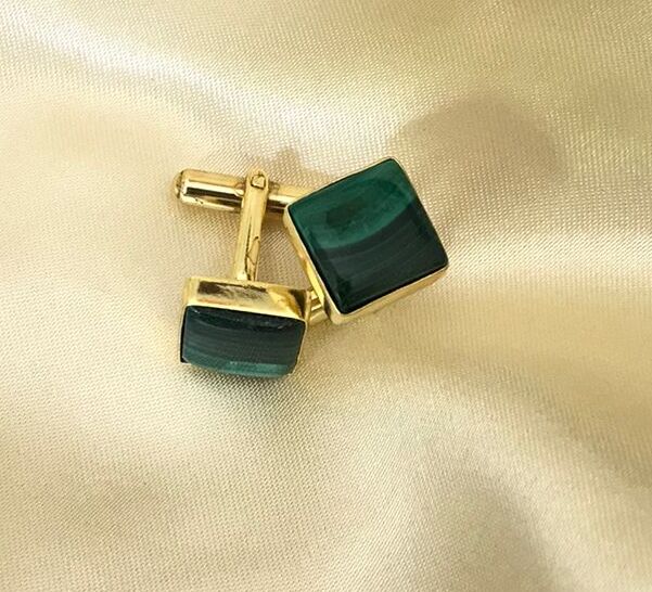 Malachite Cufflinks Main image
