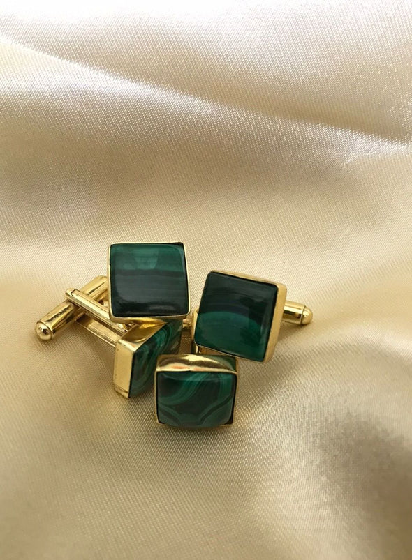 Malachite Cufflinks