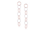 Shraddha Kapoor in Maze Earrings - Gold & Rose Gold