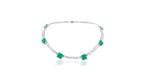 Graceful Glow Emerald Necklace
