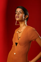 Tillotma Shome in Column Earrings