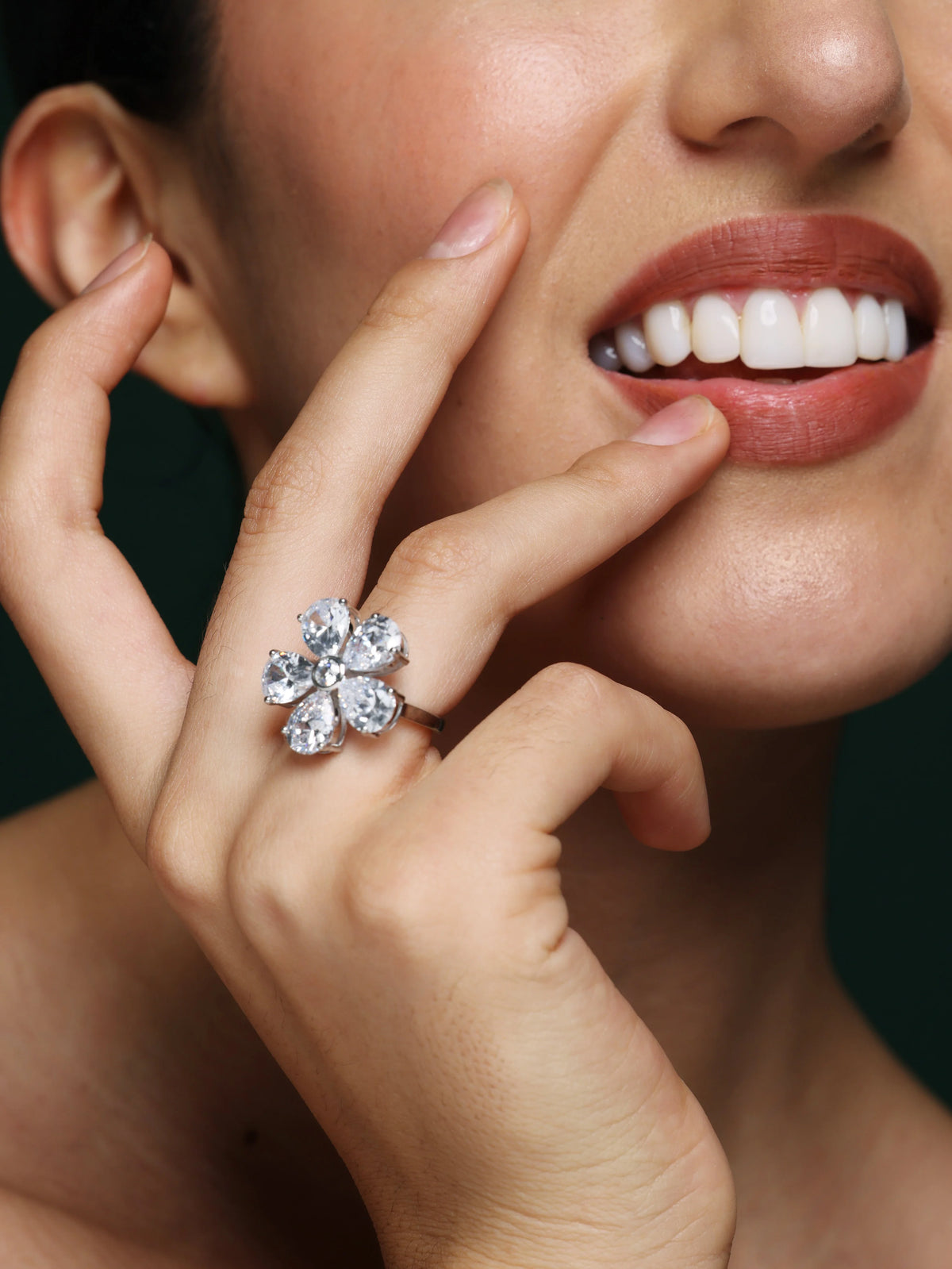 Promise Petal Diamond Ring Main image