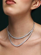 Sara Kukreja in Celestial CZ Necklace