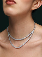 Sara Kukreja in Celestial CZ Necklace