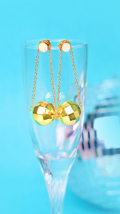 Let's Disco - Shiny Shimmer Earrings