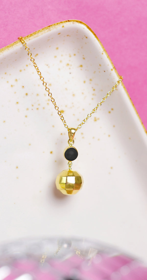 Let's Disco - Tiny Tinsel Necklace