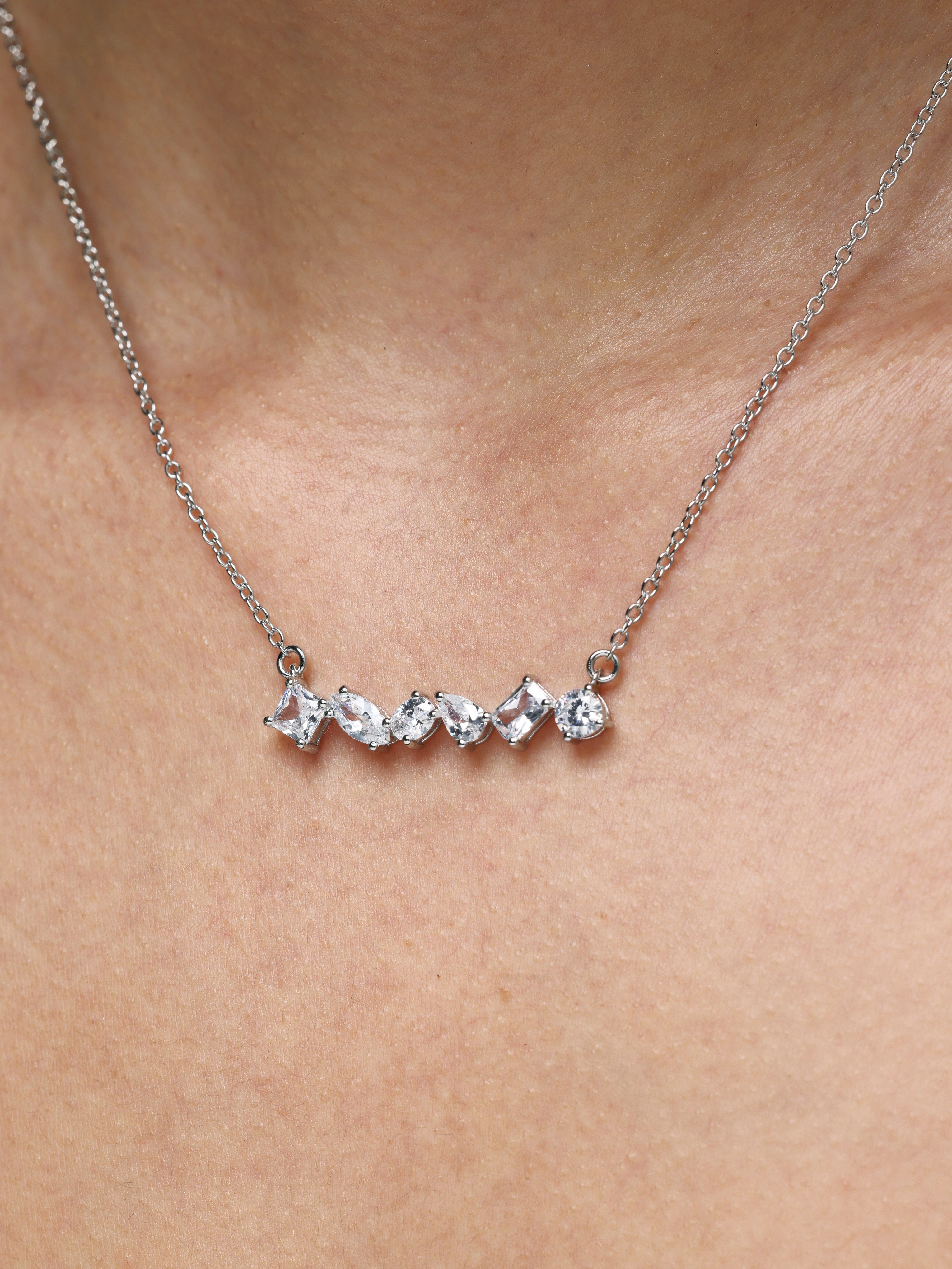 Forever Bloom CZ Necklace Main image