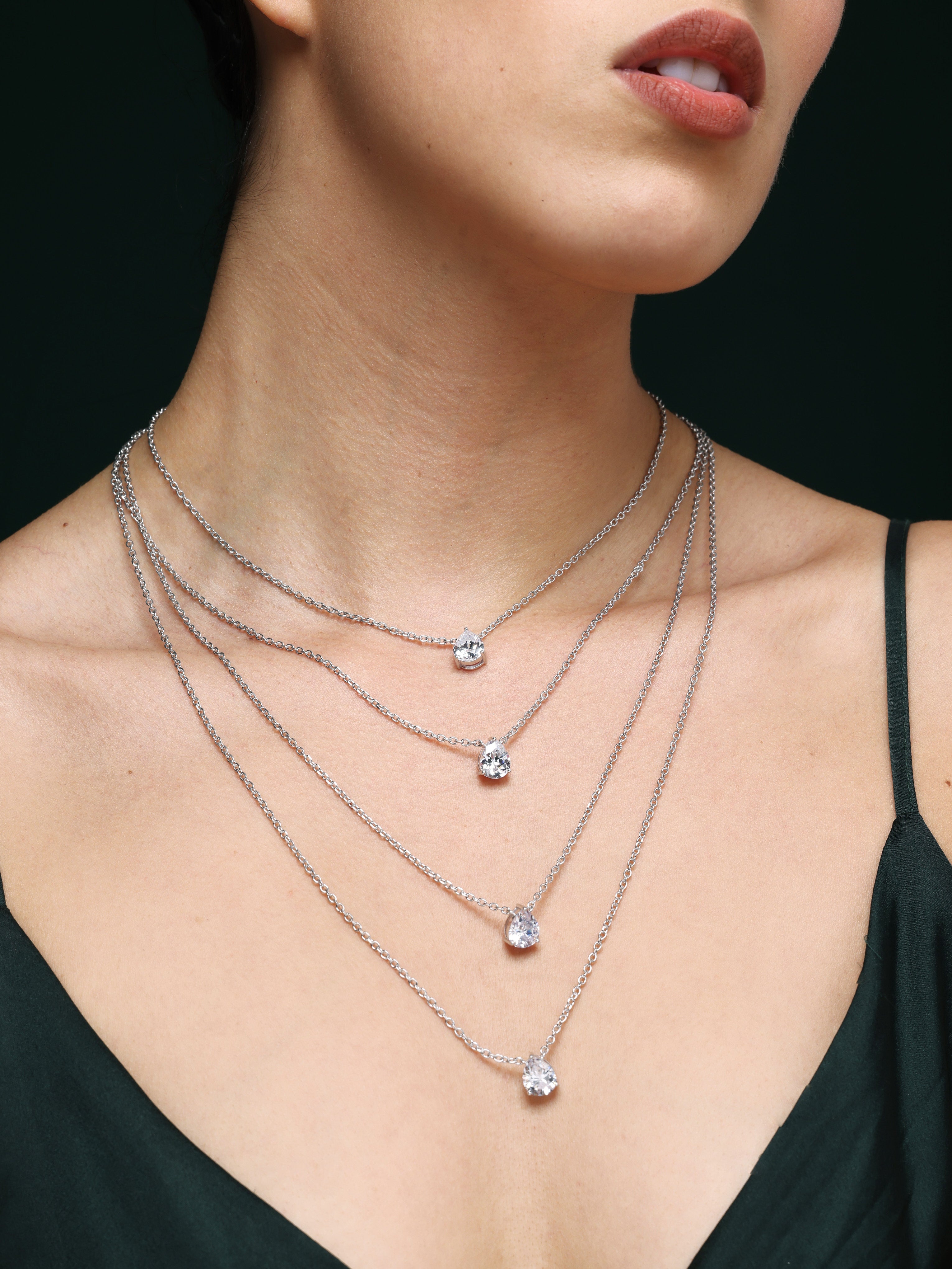 Waves of Promise Diamond Necklace Main image