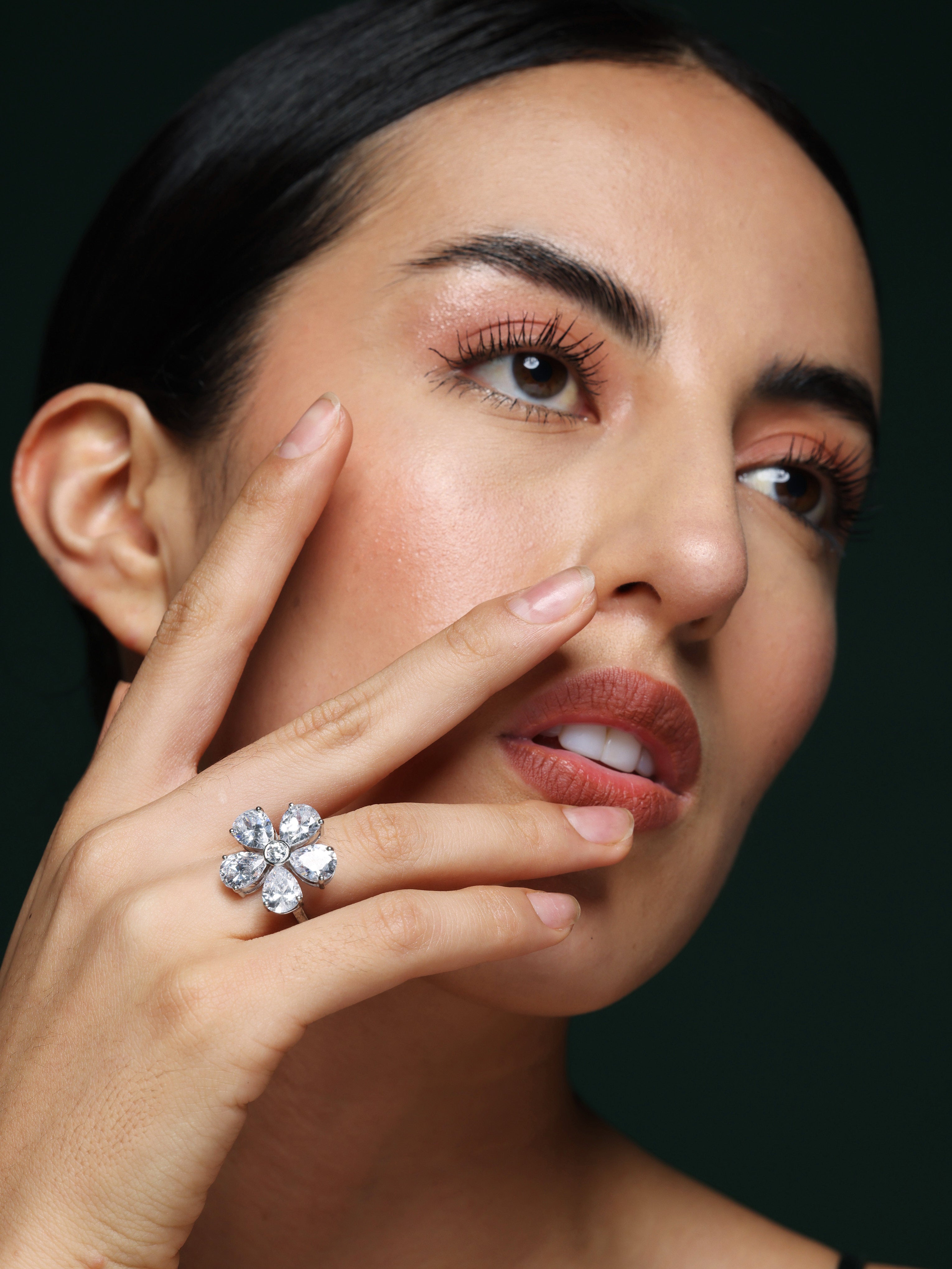 Promise Petal Diamond Ring Secondary image