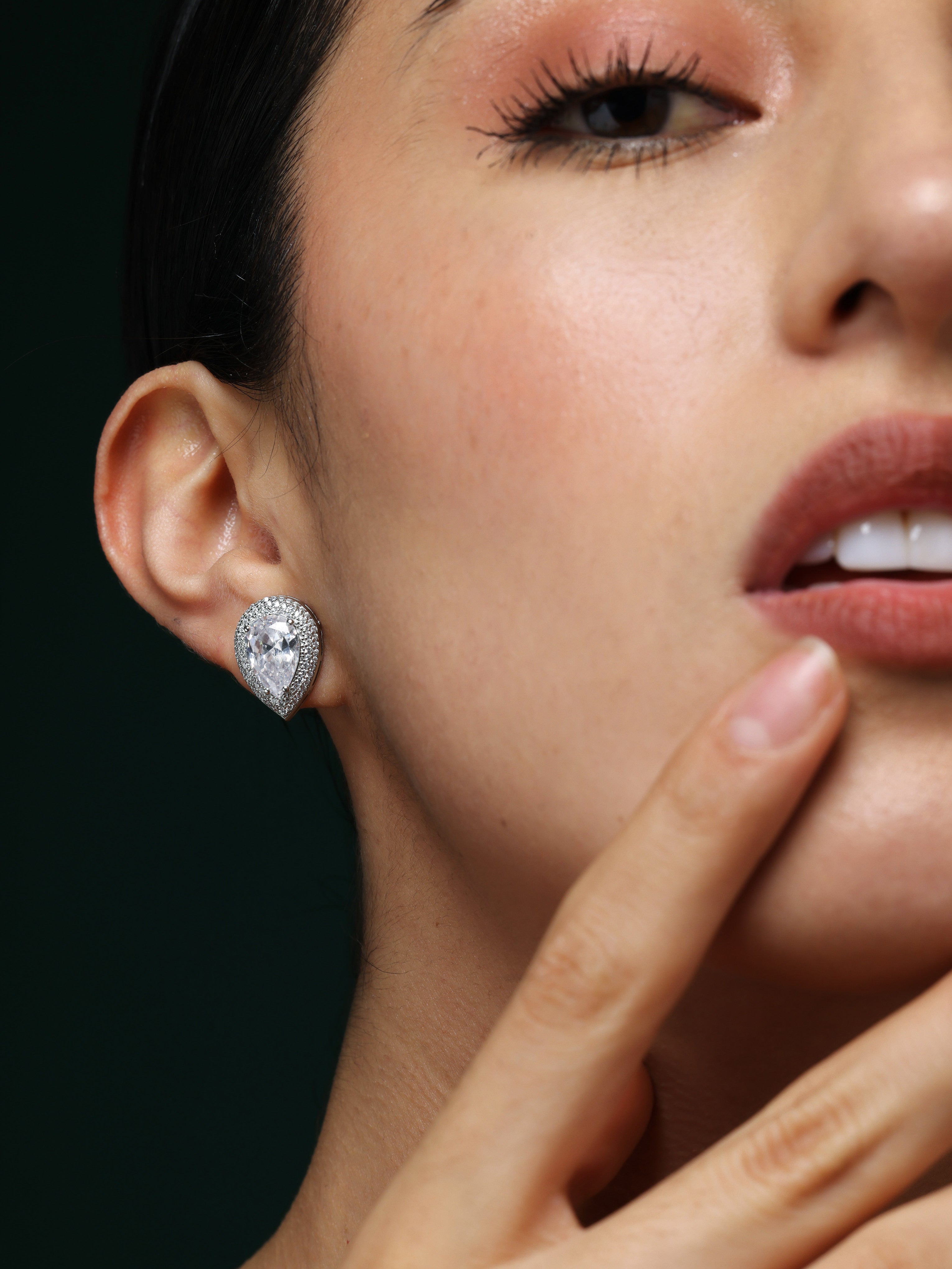 CZ Bloom Whisper Studs Main image