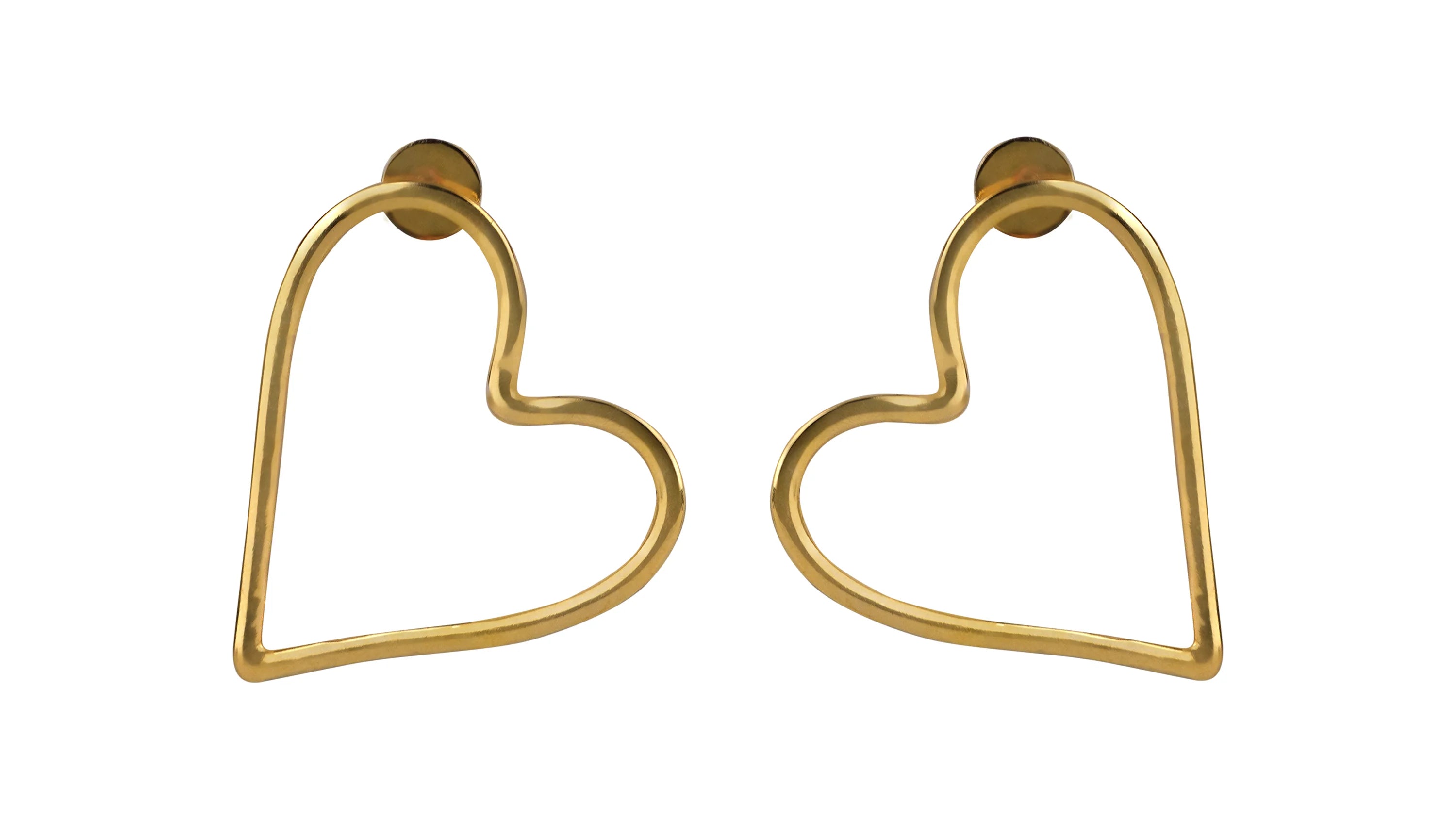 Gold Plated Soul Studs Secondary image