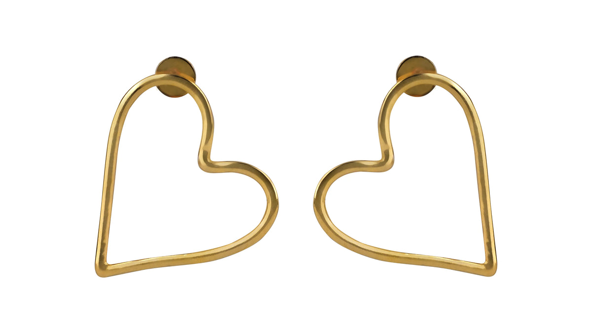 Gold Plated Soul Studs
