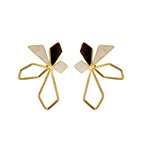 Bella- Curlicue Studs