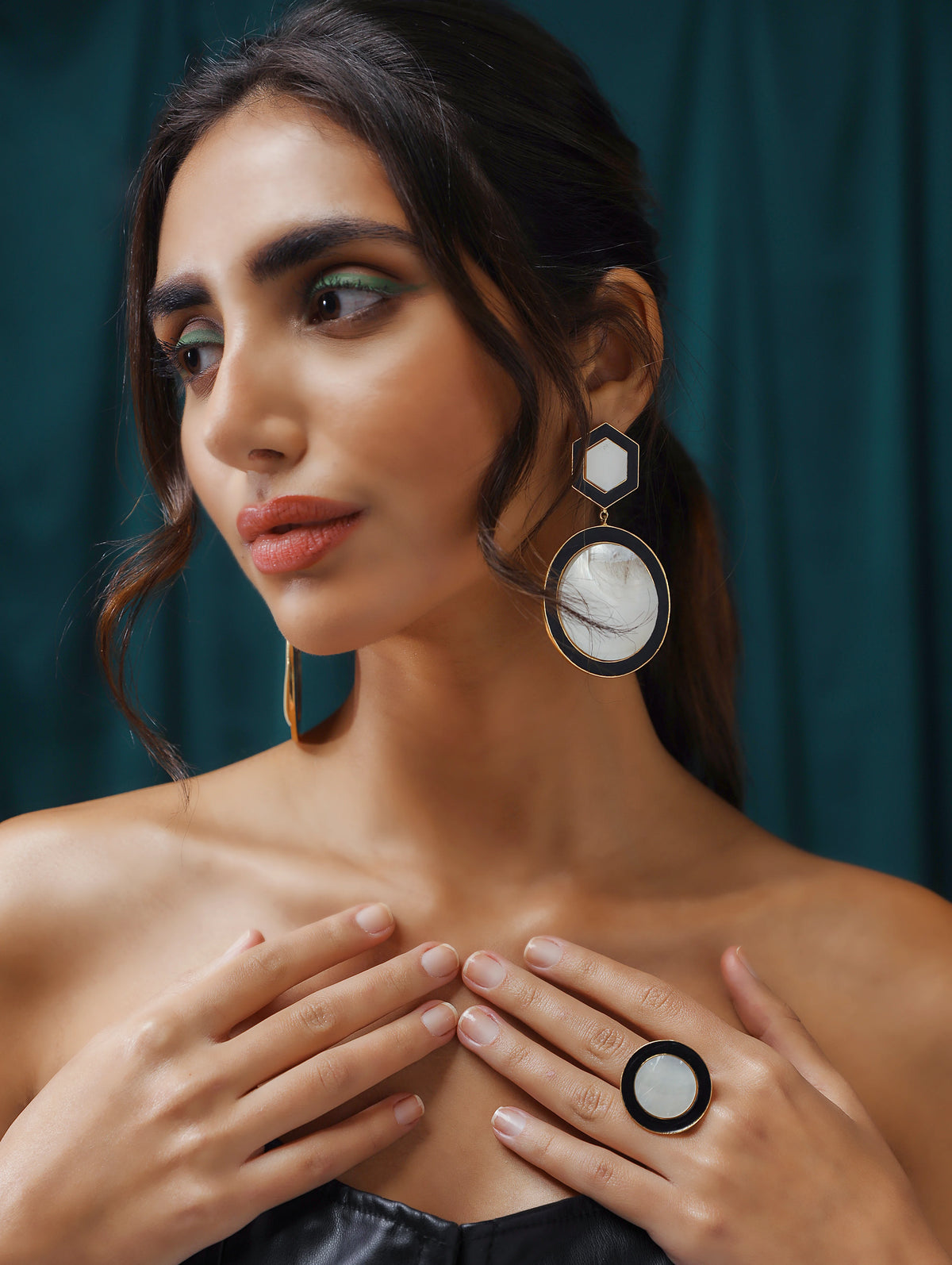 Nitibha Kaul in Azia Earrings