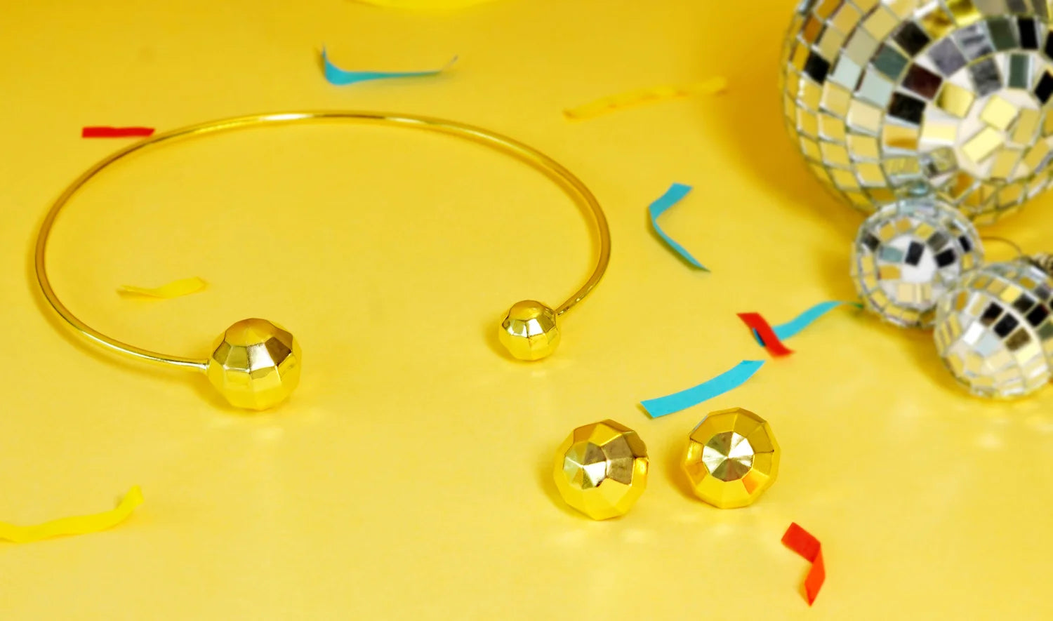 Let's Disco - Tiny Tinsel Studs Secondary image
