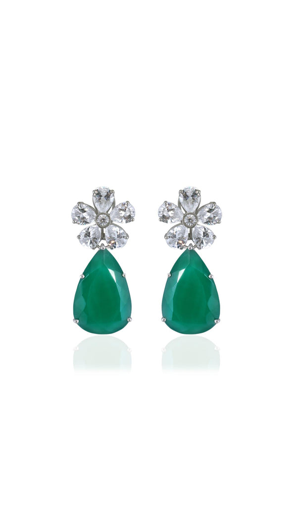 Vow of Love Emerald Earrings