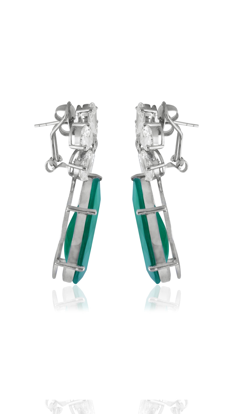 Vow of Love Emerald Earrings