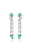 Twilight Radiant Emerald Drop Earrings