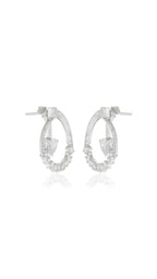 CZ Orbit Hoops
