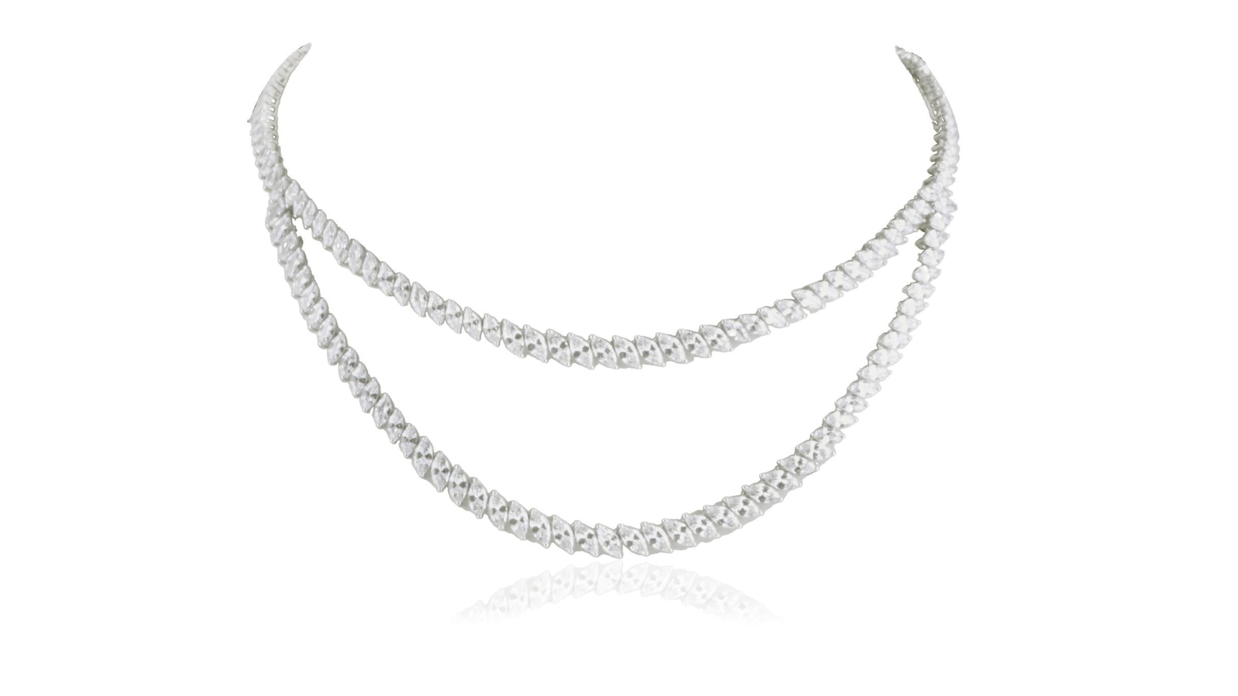 Sara Kukreja in Celestial CZ Necklace