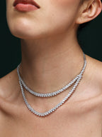 Esha Gupta in Celestial CZ Necklace