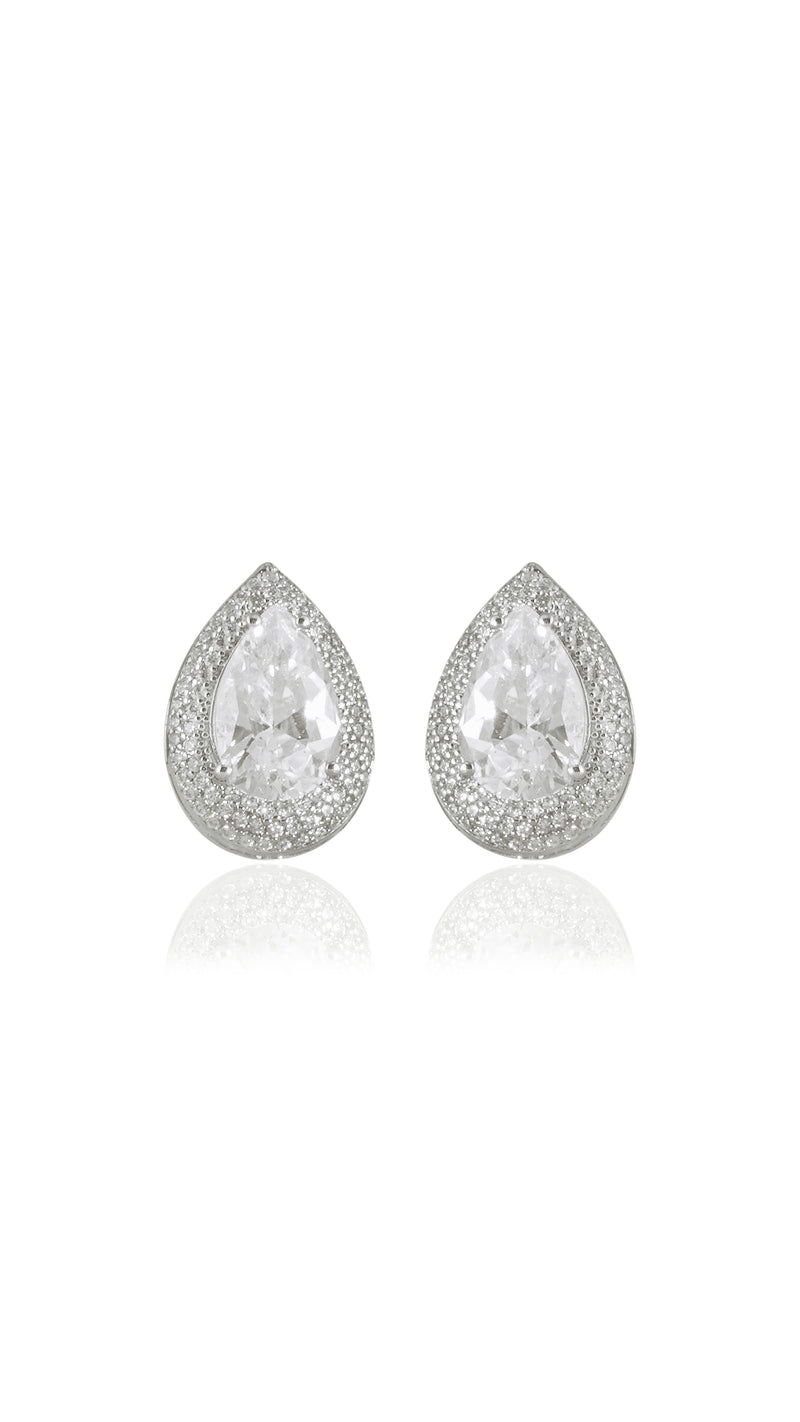 CZ Bloom Whisper Studs