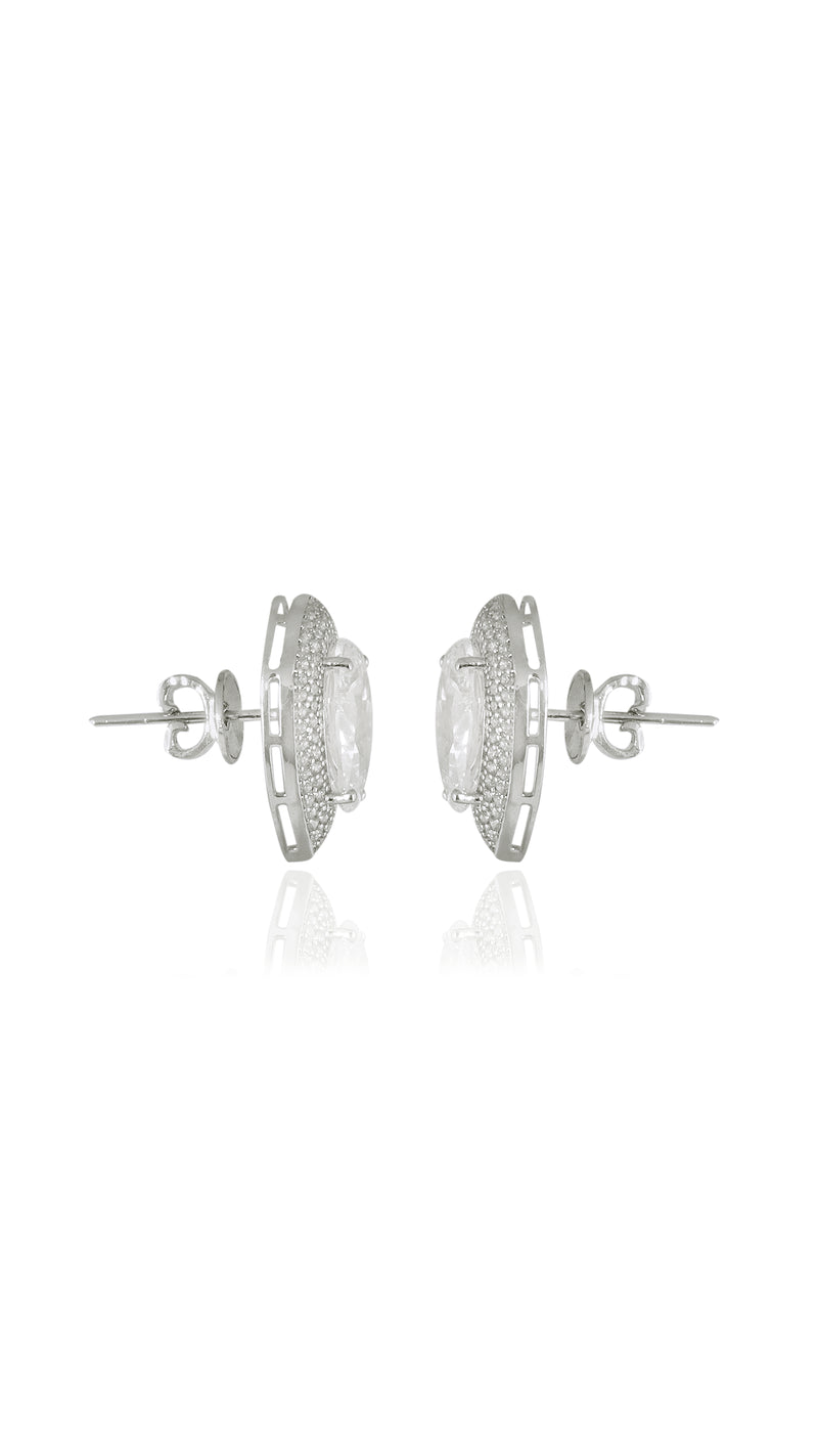 CZ Bloom Whisper Studs